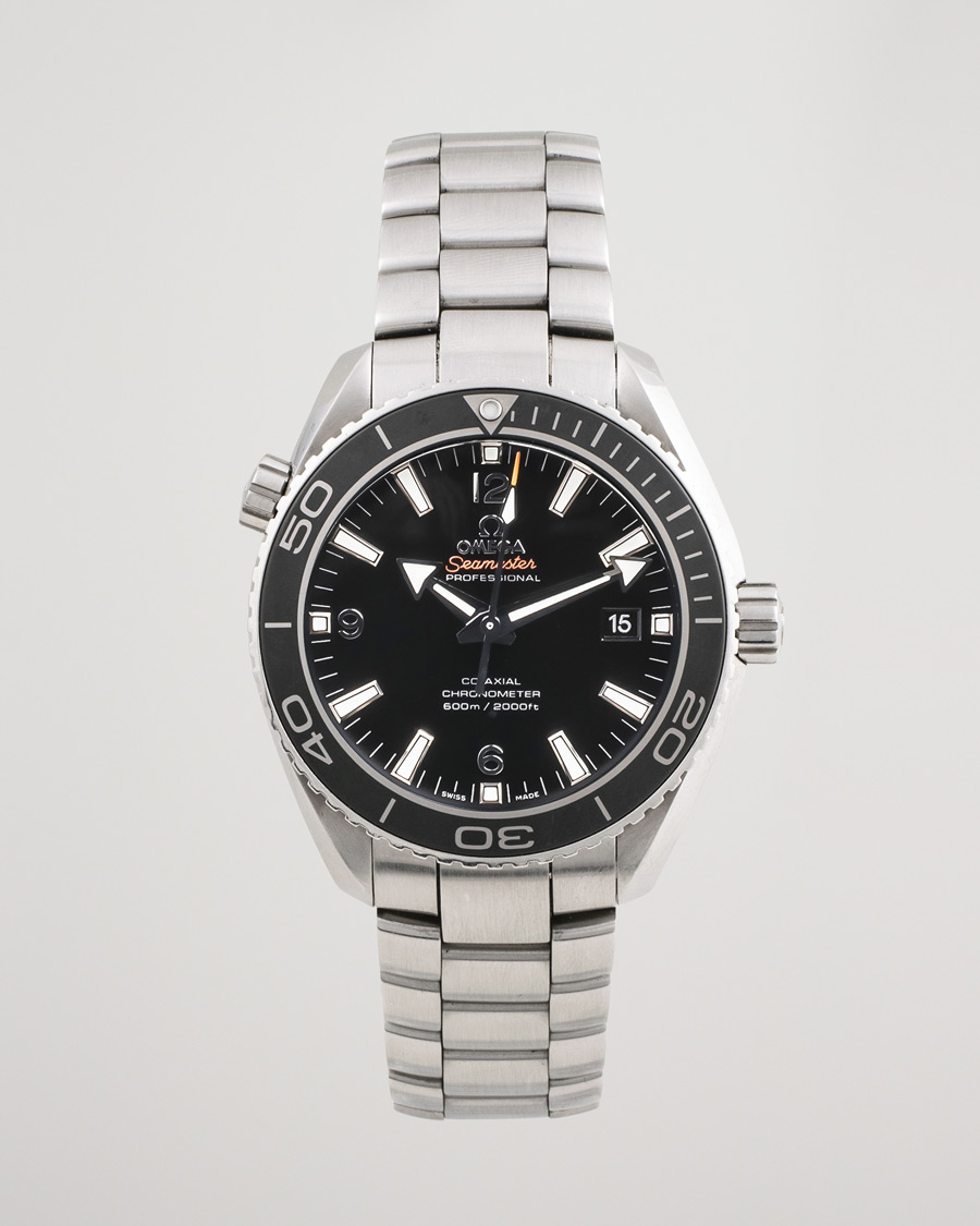 Herre | Pre-Owned & Vintage Watches | Omega Pre-Owned | Seamaster Planet Ocean 232.30.46.21.01.001 Steel Black
