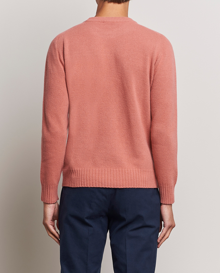 Herre | Trøjer | Altea | Wool/Cashmere Crew Neck Pullover Rosa