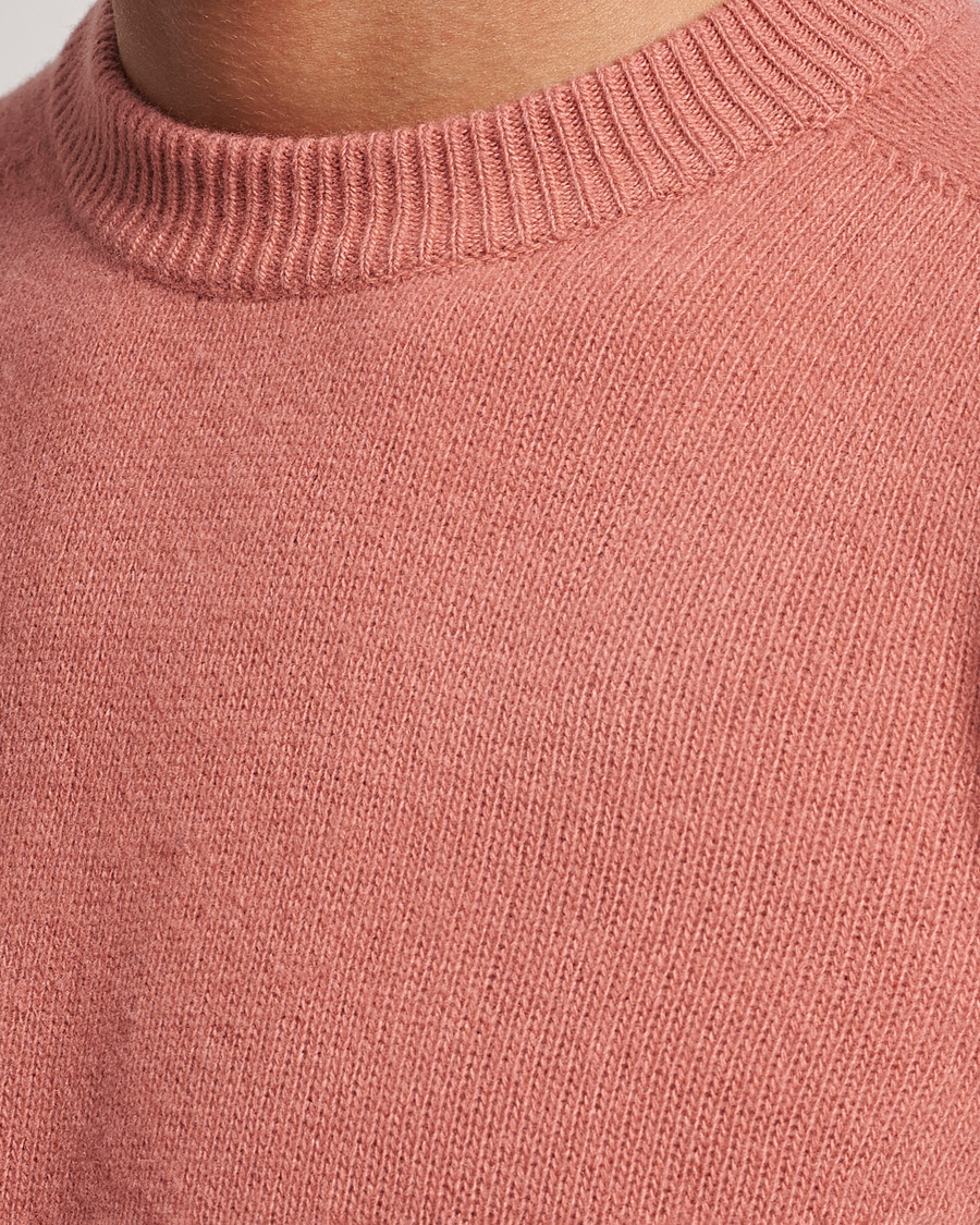 Herre | Trøjer | Altea | Wool/Cashmere Crew Neck Pullover Rosa