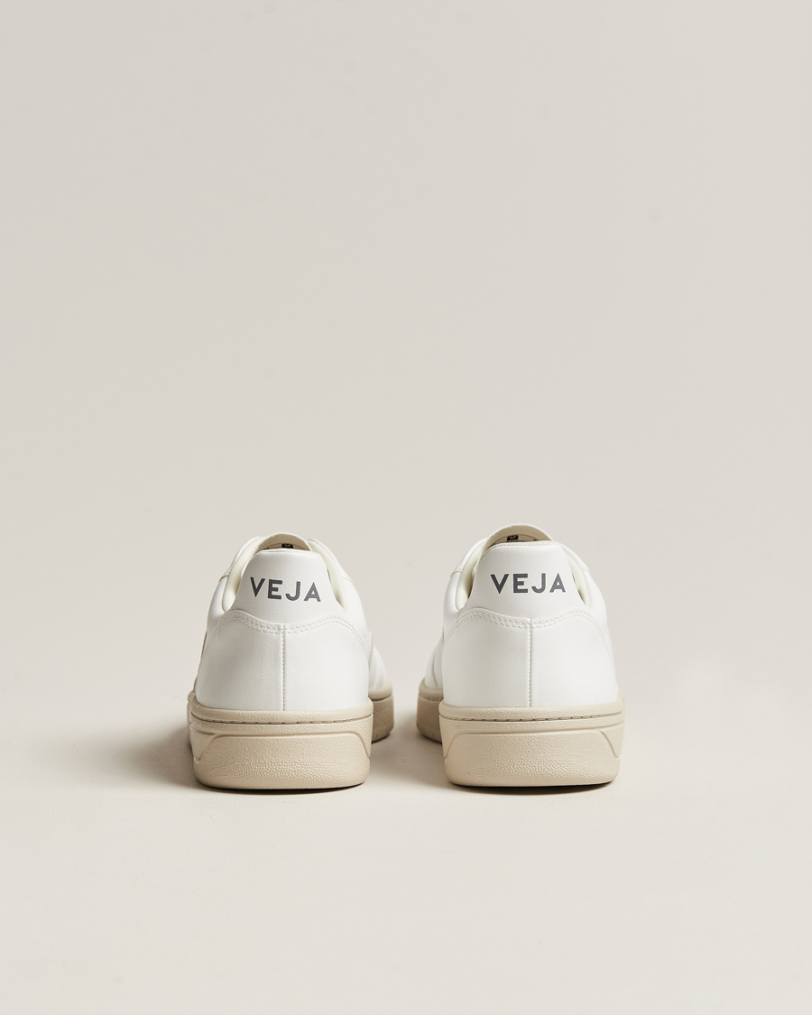 Herre | Veja V-10 Vegan Leather Sneaker Full White 40 | Veja | V-10 Vegan Leather Sneaker Full White 40