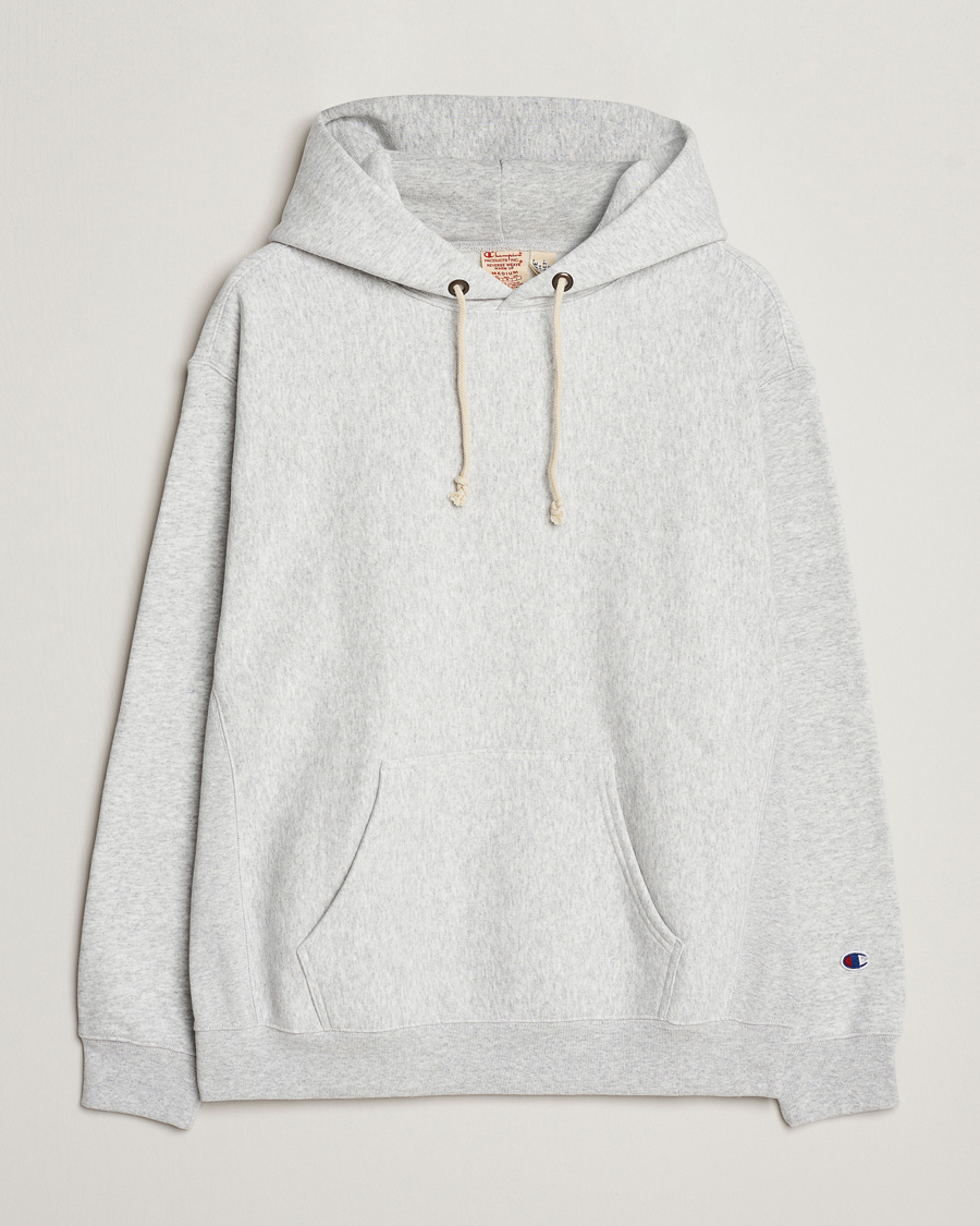Herre | Trøjer | Champion | Reverse Weave Soft Fleece Hoodie Grey Melange