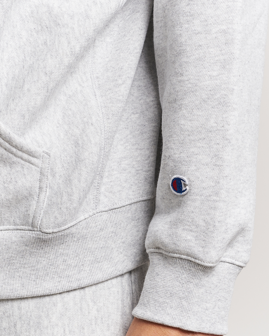 Herre | Trøjer | Champion | Reverse Weave Soft Fleece Hoodie Grey Melange