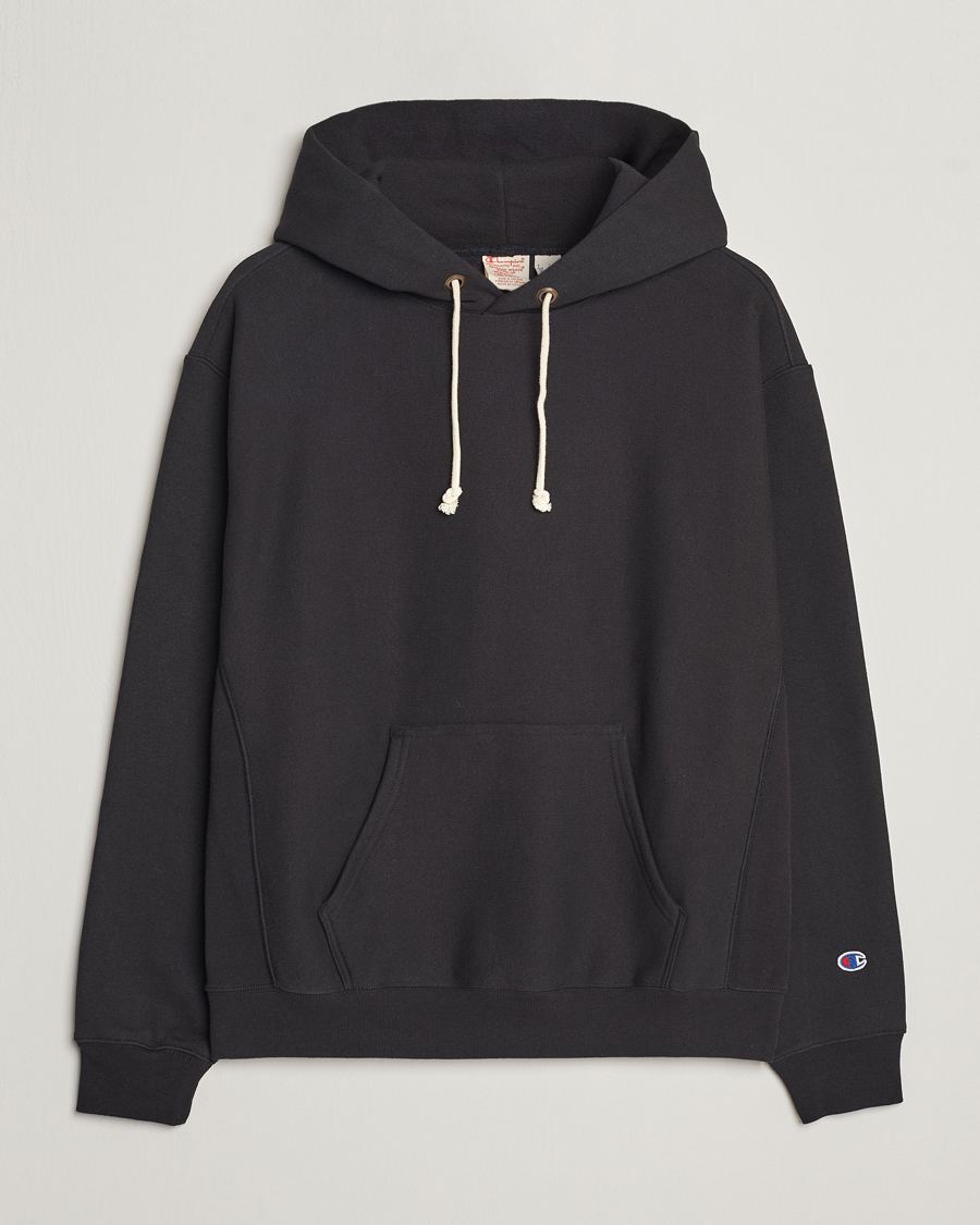 Herre | Trøjer | Champion | Reverse Weave Soft Fleece Hoodie Black Beauty
