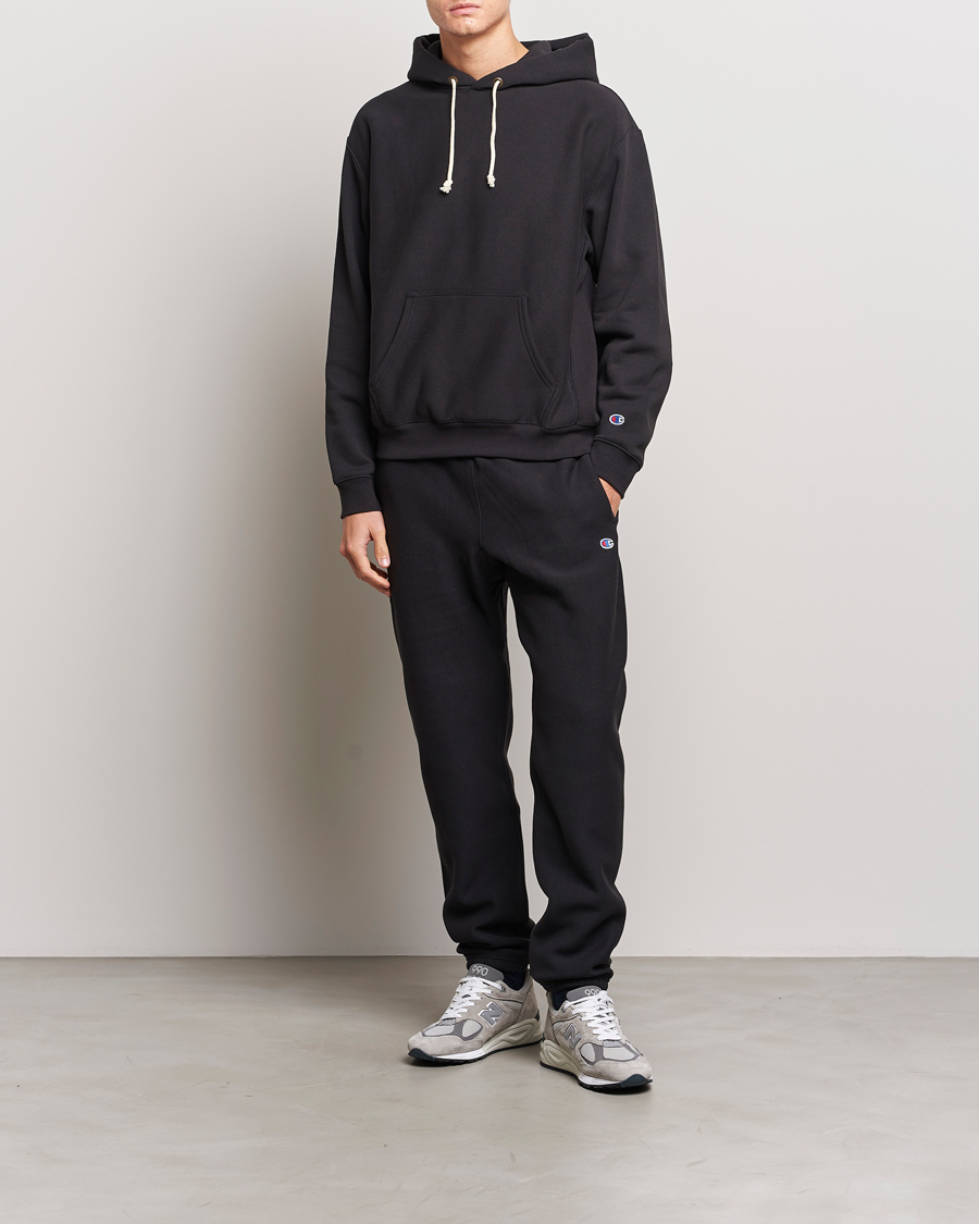 Herre | Trøjer | Champion | Reverse Weave Soft Fleece Hoodie Black Beauty