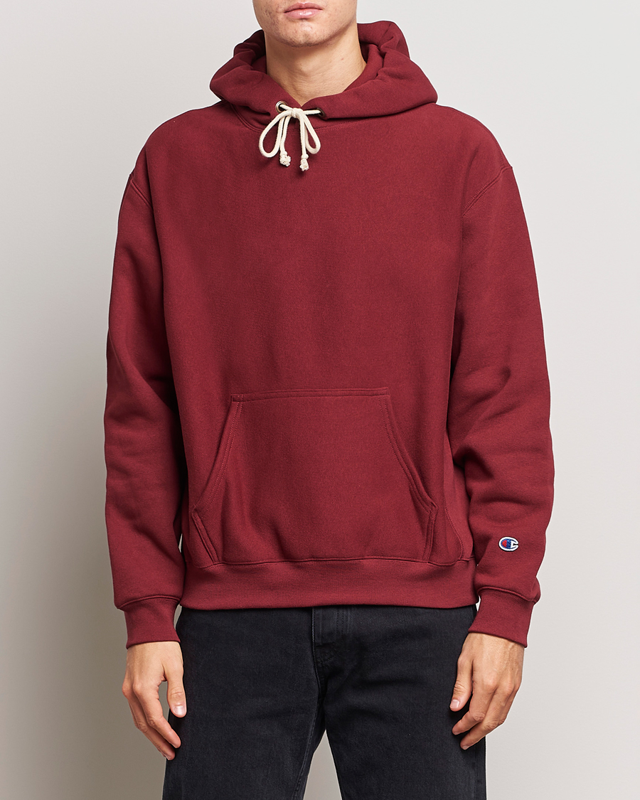 Champion Reverse Weave Soft Hoodie Cabernet - CareOfCarl.dk