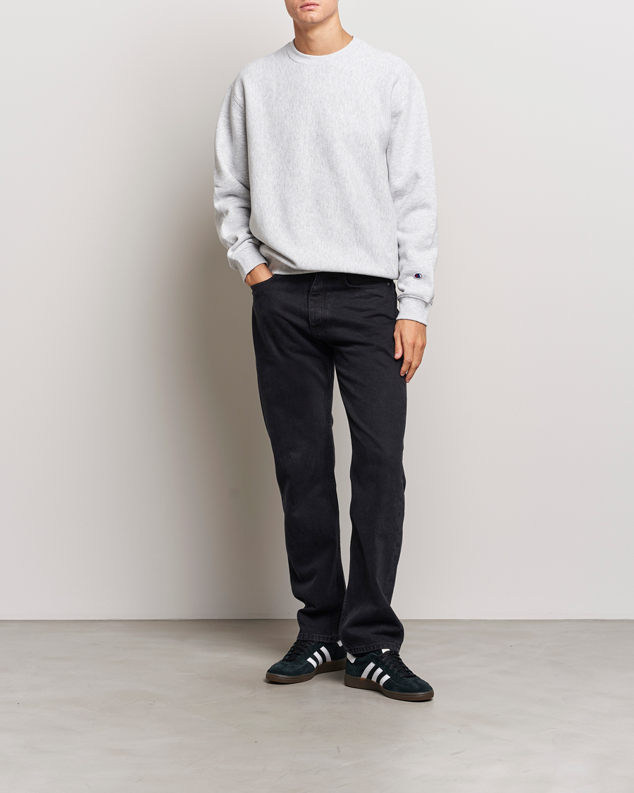 Herre | Trøjer | Champion | Reverse Weave Soft Fleece Sweatshirt Grey Melange