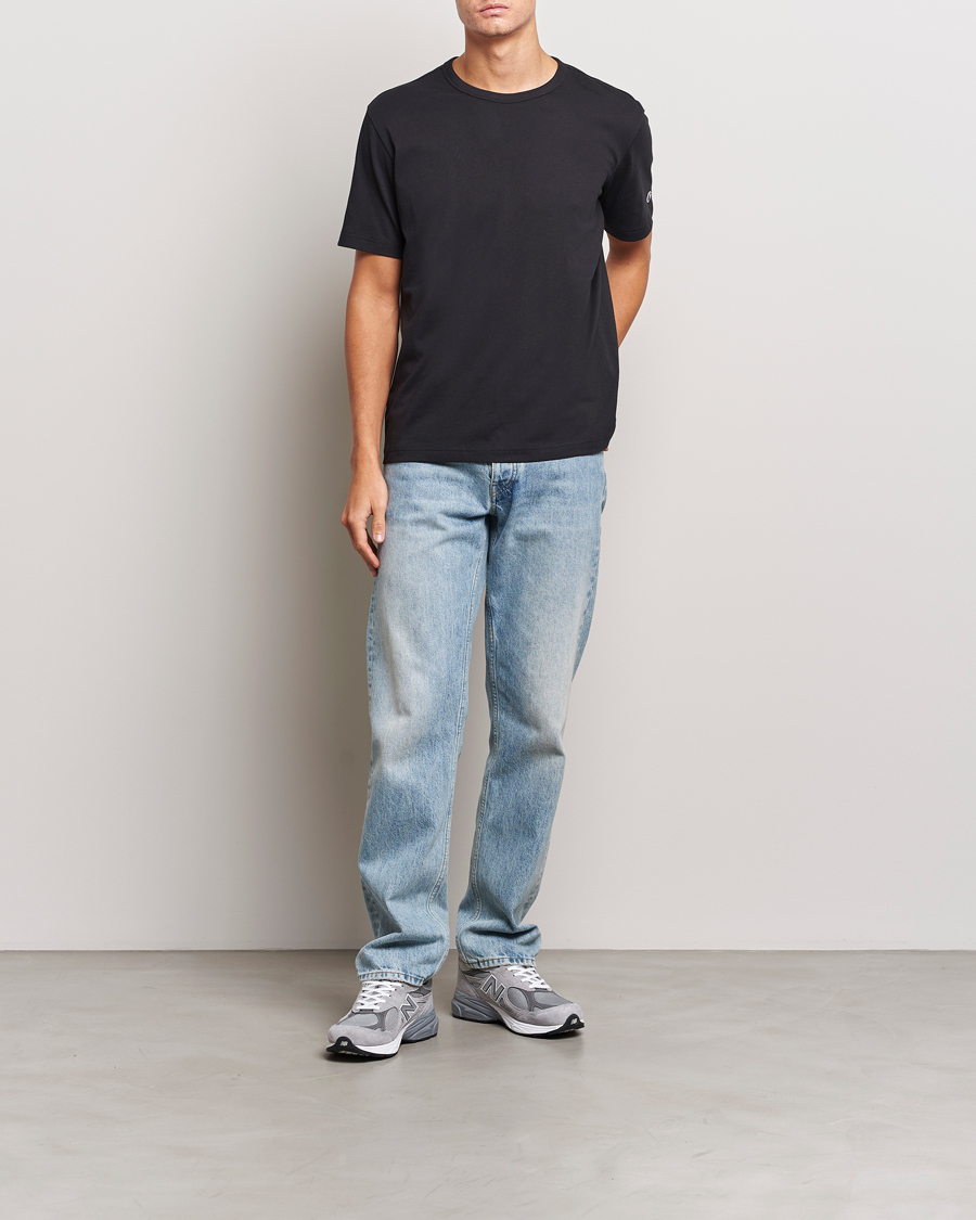 Herre | T-Shirts | Champion | Jersey Crew Neck T-shirt Black Beauty