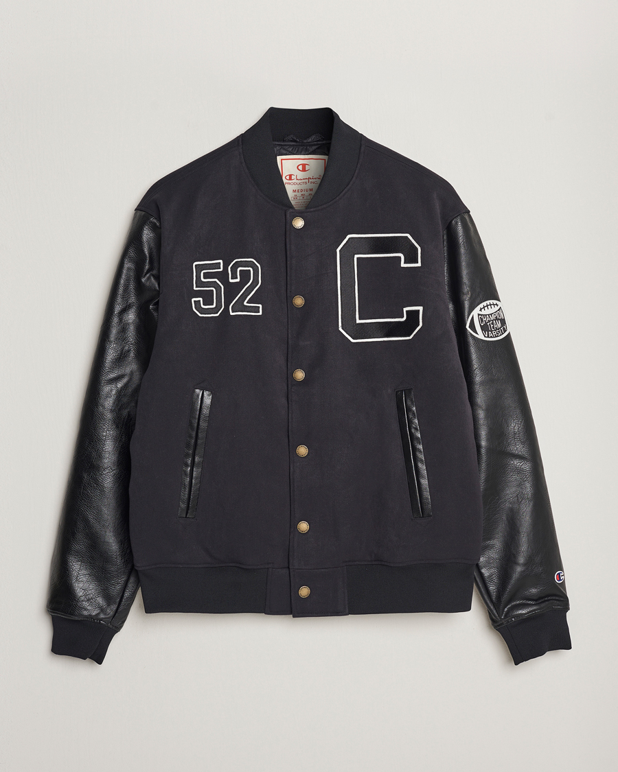 Herre | Training | Champion | Archive Varsity Bomber Jacket Black Beauty