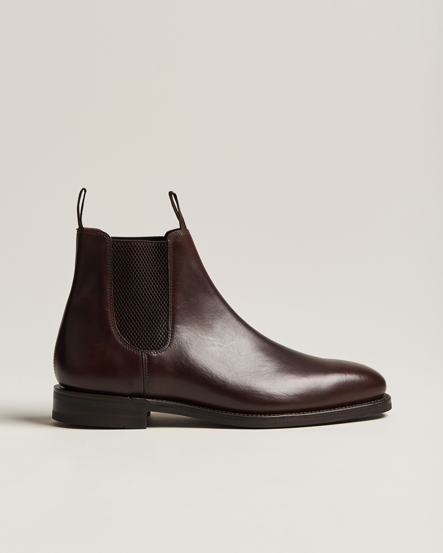 Herre | Loake 1880 | Loake 1880 | Emsworth Chelsea Boot Dark Brown Leather