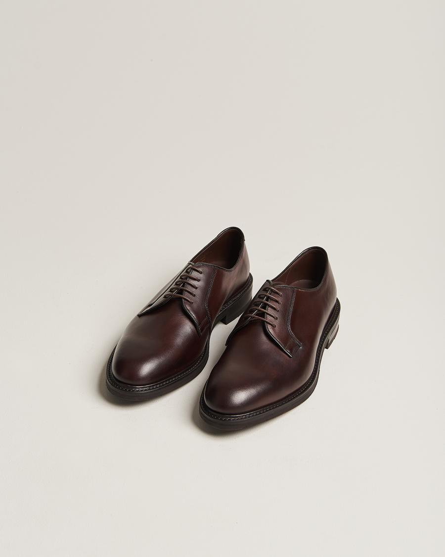 Herre | Håndlavede sko | Loake 1880 | Leyburn Derby Dark Brown Oiled