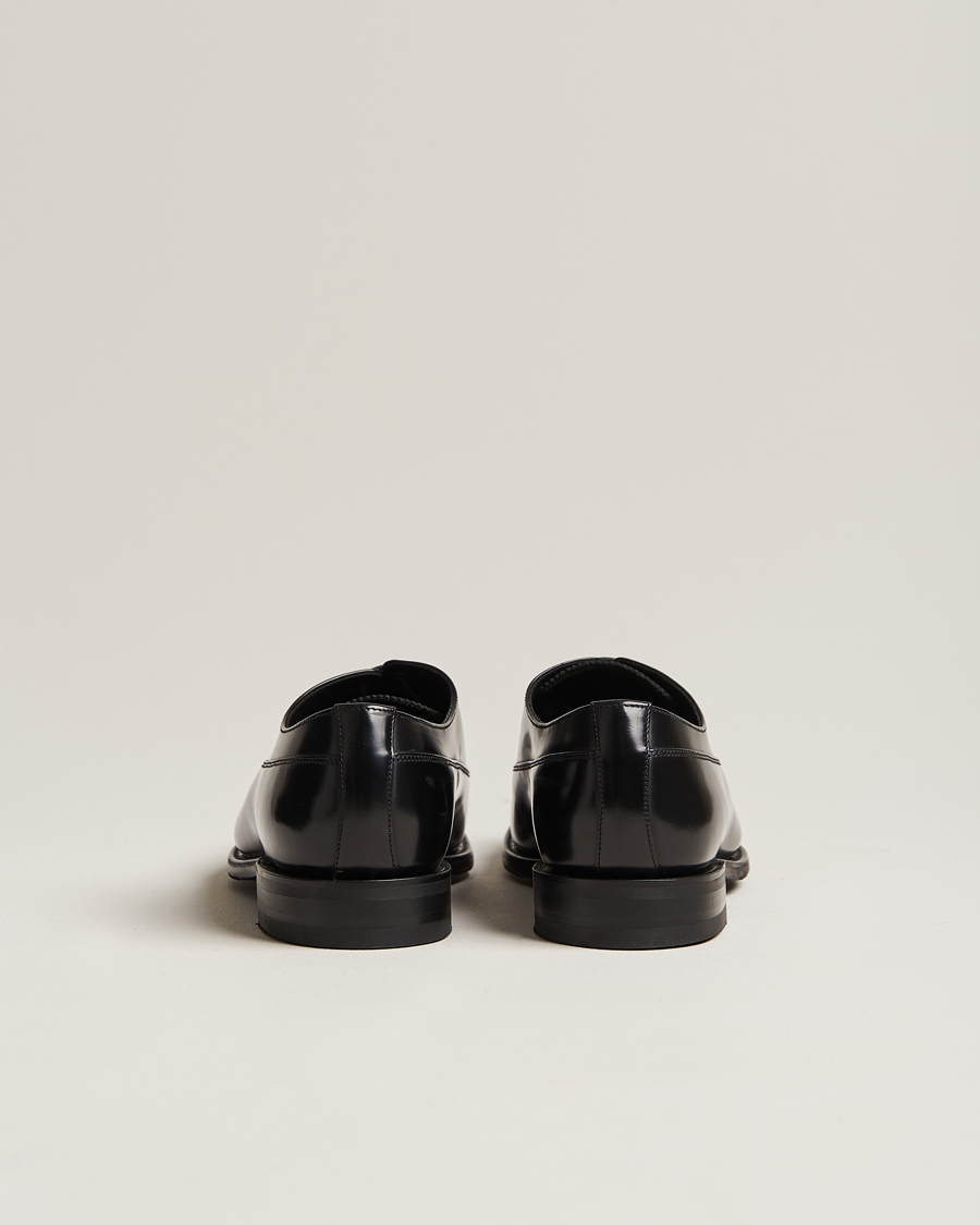 Herre | Oxfords | Loake Shoemakers | Truman Polished Oxford Toe Cap Black
