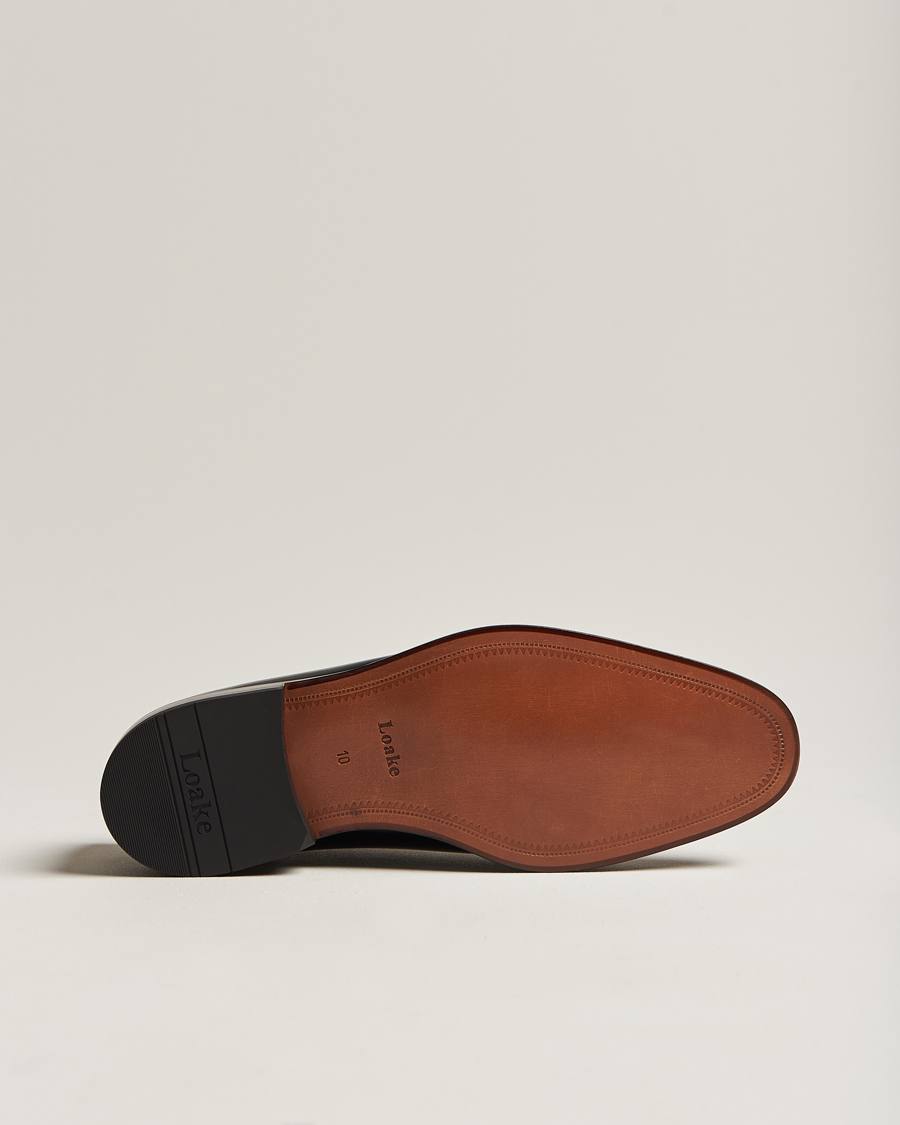 Herre | Laksko | Loake Shoemakers | Regal Patent Wholecut Black