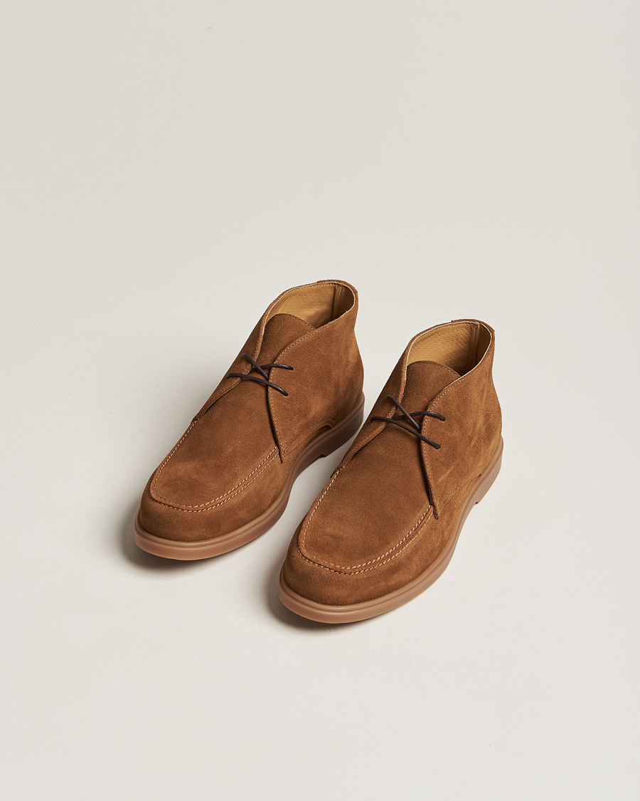 Herre | Chukka boots | Loake 1880 | Amalfi Suede Chukka Boot Chestnut
