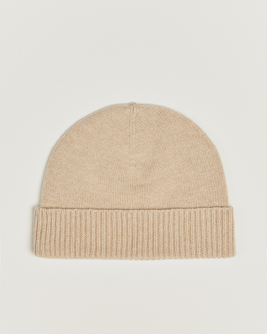 Herre | Kiton Cashmere Beanie Beige | Kiton | Cashmere Beanie Beige