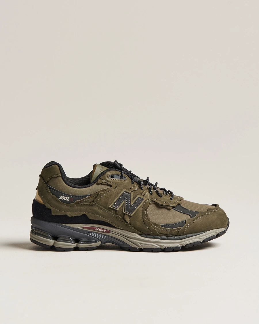 Herre | New Balance 2002R Protection Pack Sneakers Dark Moss | New Balance | 2002R Protection Pack Sneakers Dark Moss