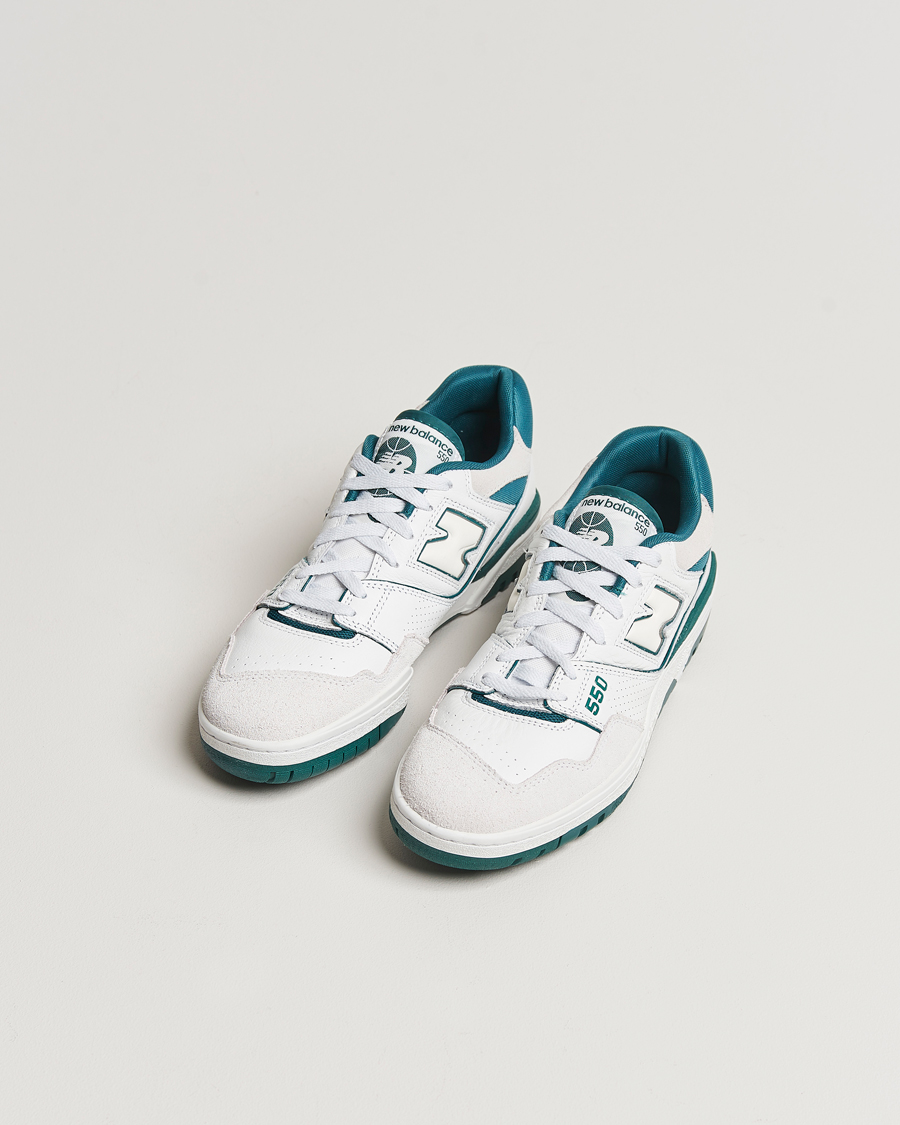 Herre | Sommer | New Balance | 550 Sneakers White/Green