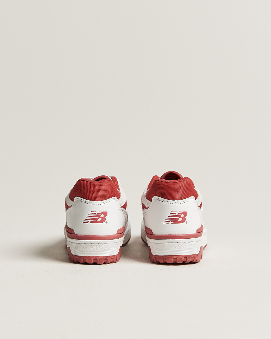 Herre | New Balance 550 Sneakers White/Red | New Balance | 550 Sneakers White/Red
