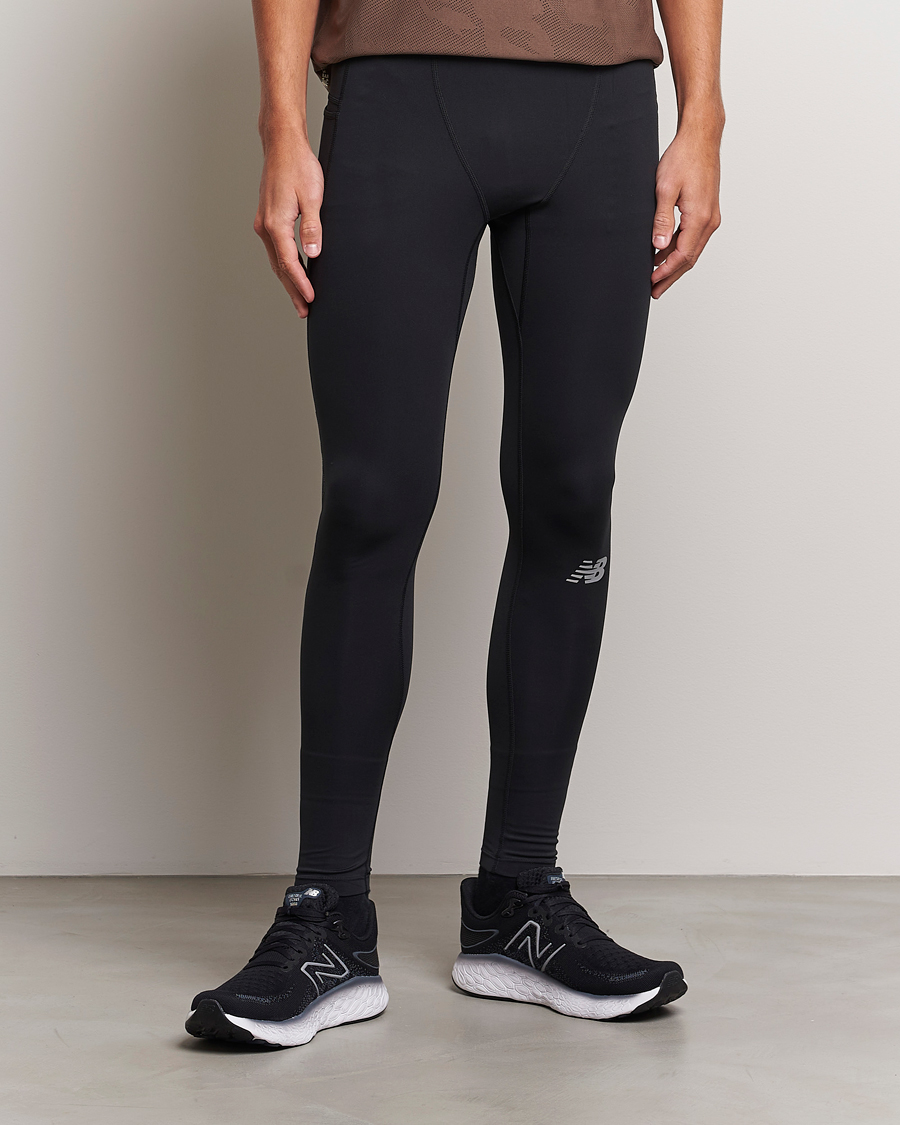 Herre | Bukser | New Balance Running | Impact Run Tights Black