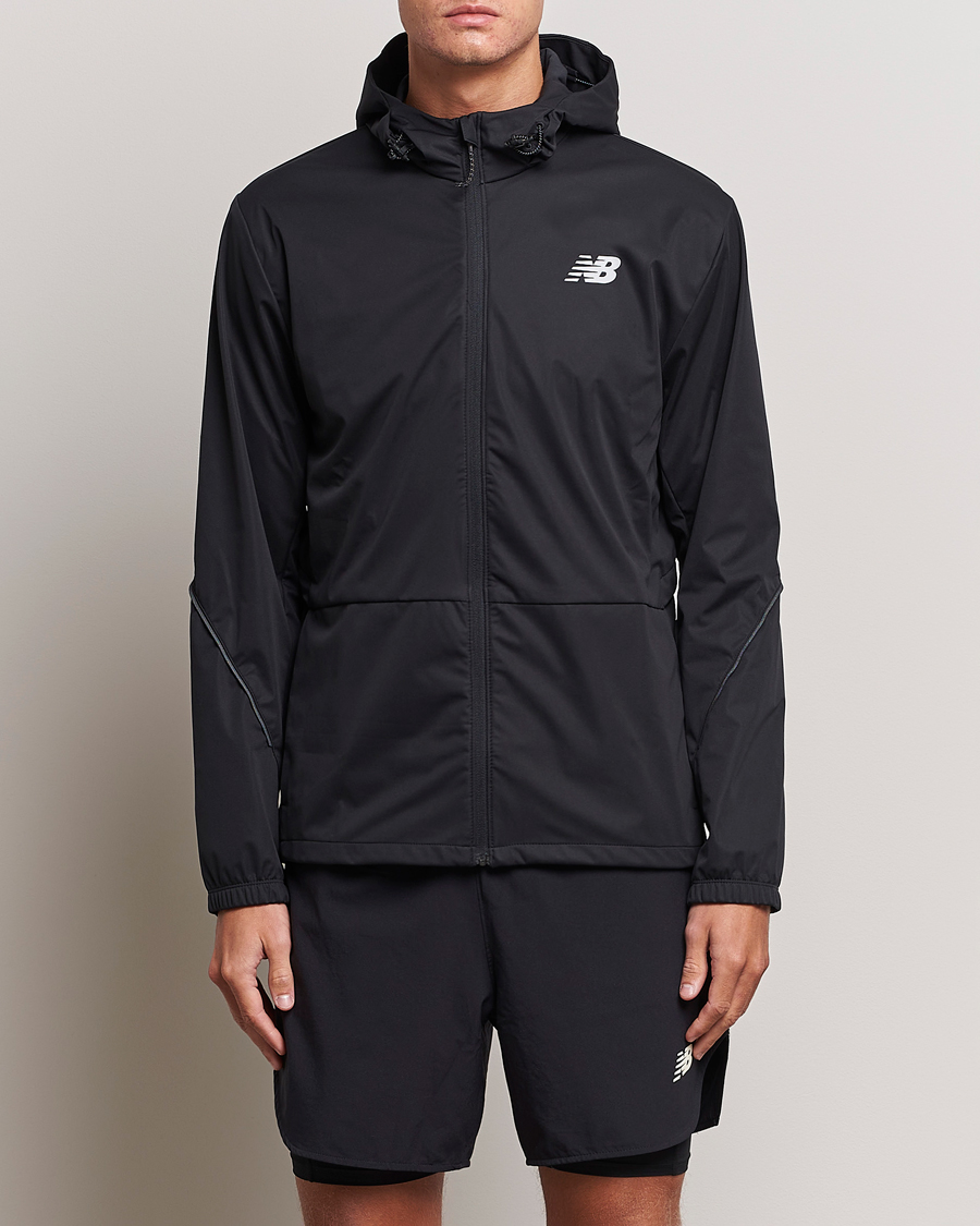 Herre | Outdoorjakker | New Balance Running | Impact Run Water Defy Jacket Black