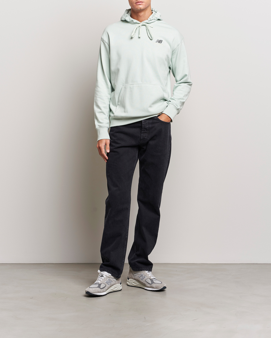 Herre | Trøjer | New Balance | Essentials Hoodie Sage
