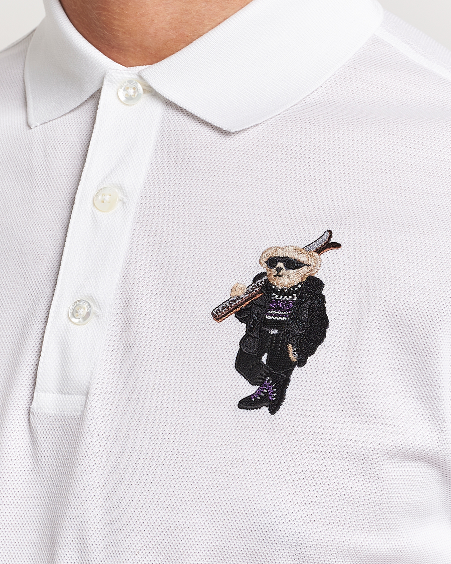 Herre | Polotrøjer | Ralph Lauren Purple Label | Ski Bear Polo White