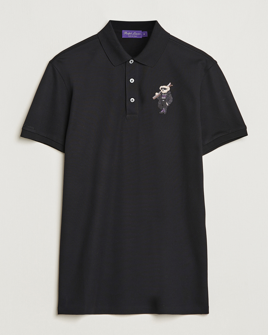 Herre | Polotrøjer | Ralph Lauren Purple Label | Ski Bear Polo Black