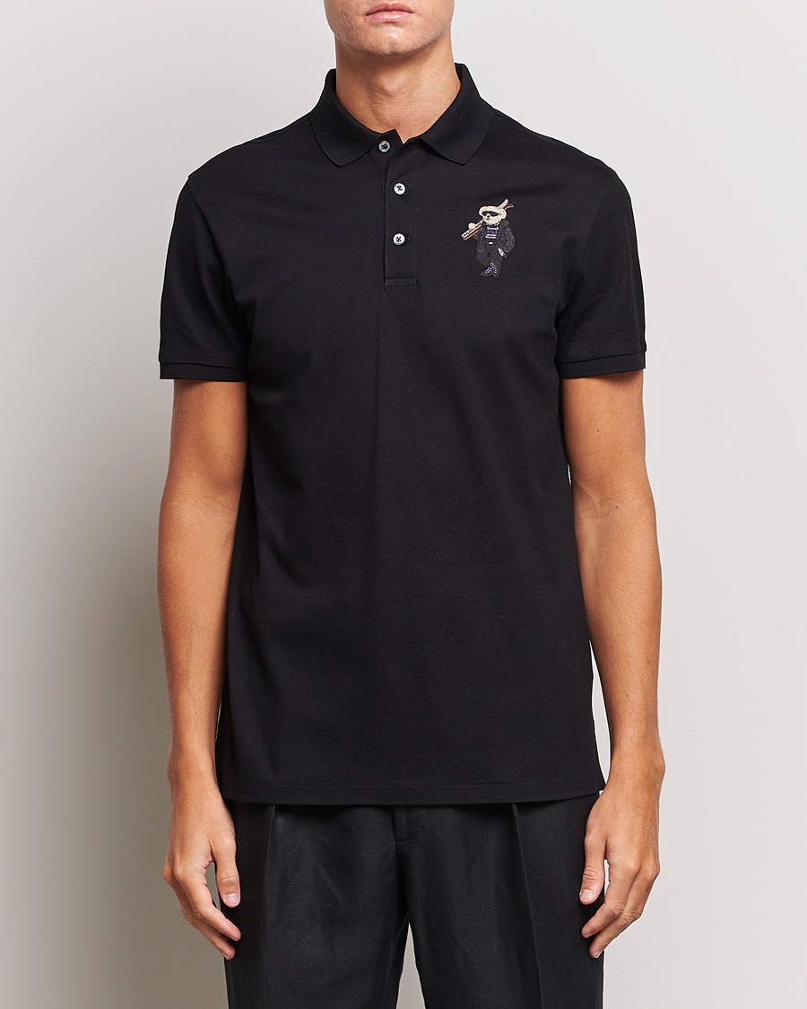 Herre | Polotrøjer | Ralph Lauren Purple Label | Ski Bear Polo Black