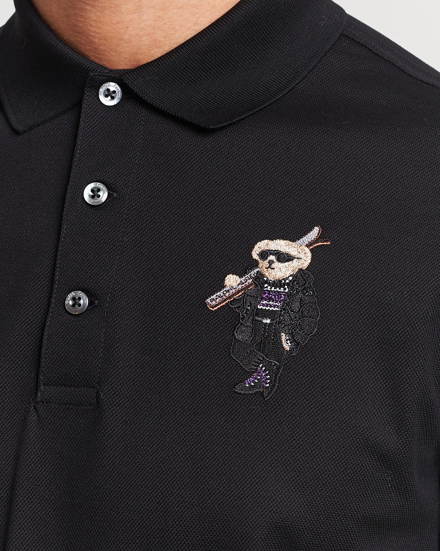 Herre | Polotrøjer | Ralph Lauren Purple Label | Ski Bear Polo Black