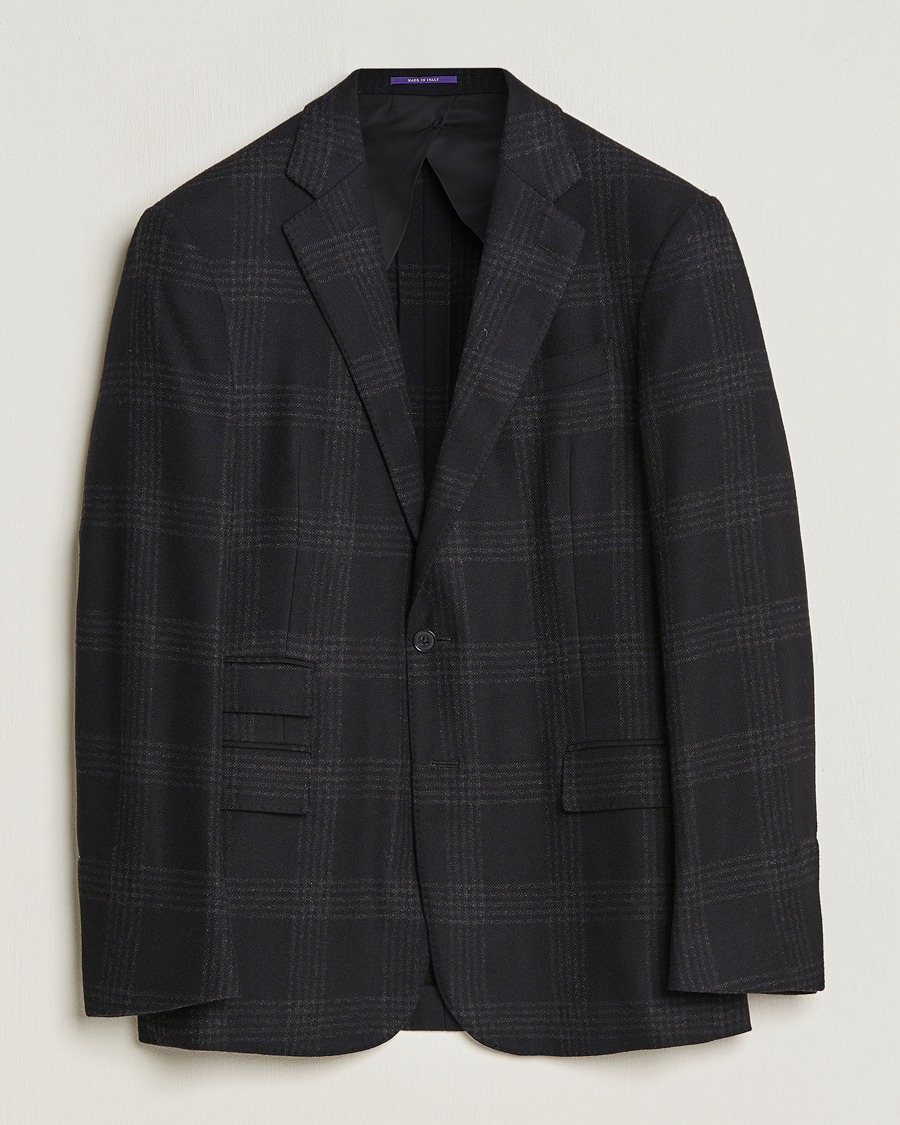 Herre | Blazere & jakker | Ralph Lauren Purple Label | Breasted Sportscoat Black