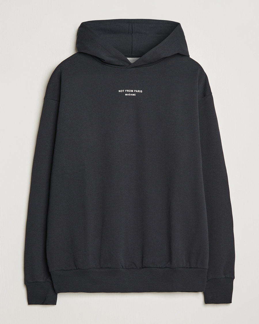 Herre | Trøjer | Drôle de Monsieur | Classic NFPM Hoodie Black