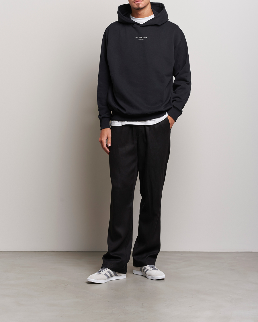 Herre | Trøjer | Drôle de Monsieur | Classic NFPM Hoodie Black