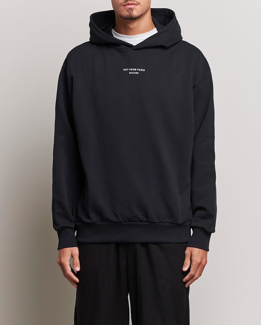 Herre | Tøj | Drôle de Monsieur | Classic NFPM Hoodie Black