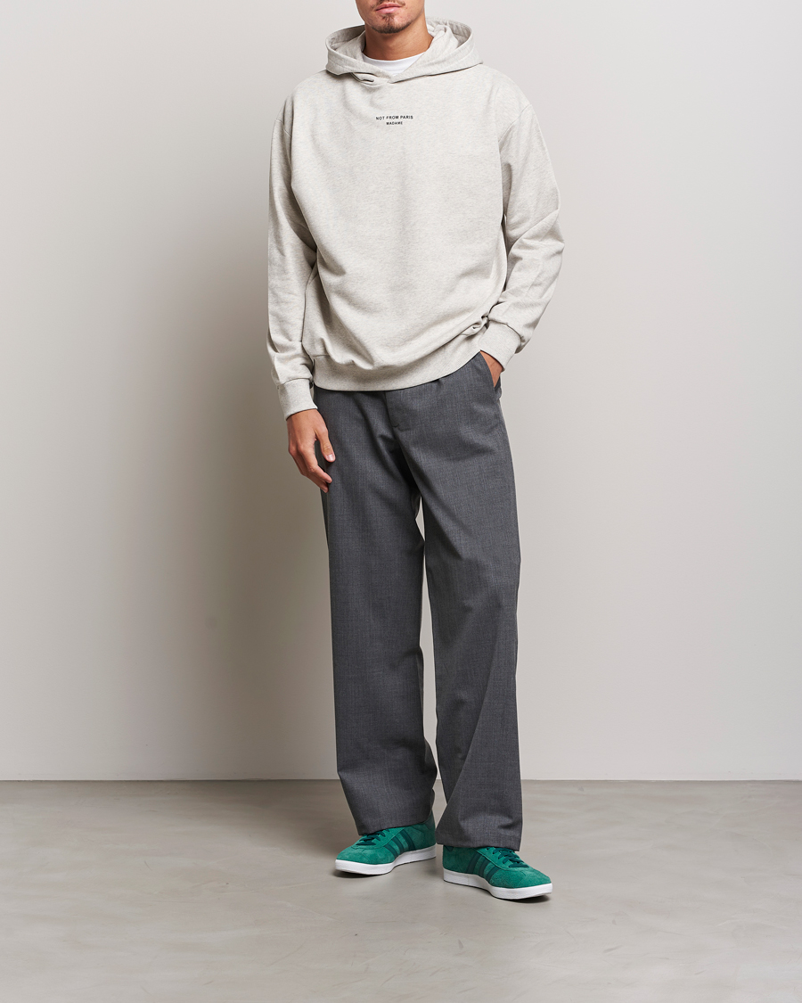 Herre | Trøjer | Drôle de Monsieur | Classic NFPM Hoodie Light Grey