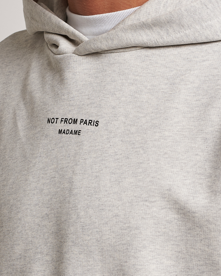 Herre | Trøjer | Drôle de Monsieur | Classic NFPM Hoodie Light Grey
