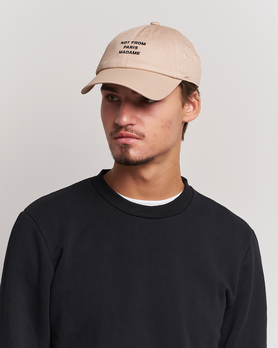 Herre | Drôle de Monsieur Classic NFPM Cap Beige | Drôle de Monsieur | Classic NFPM Cap Beige