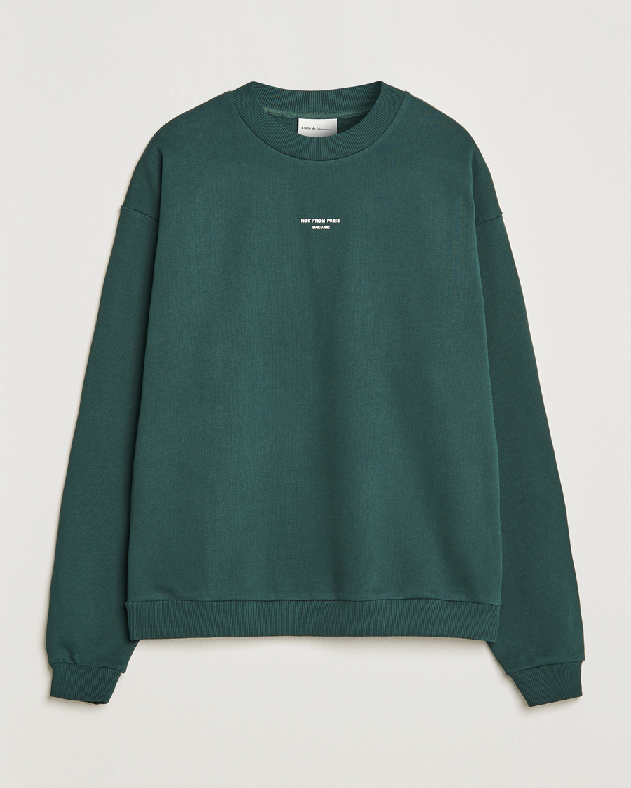 Herre | Trøjer | Drôle de Monsieur | Classic NFPM Sweatshirt Dark Green