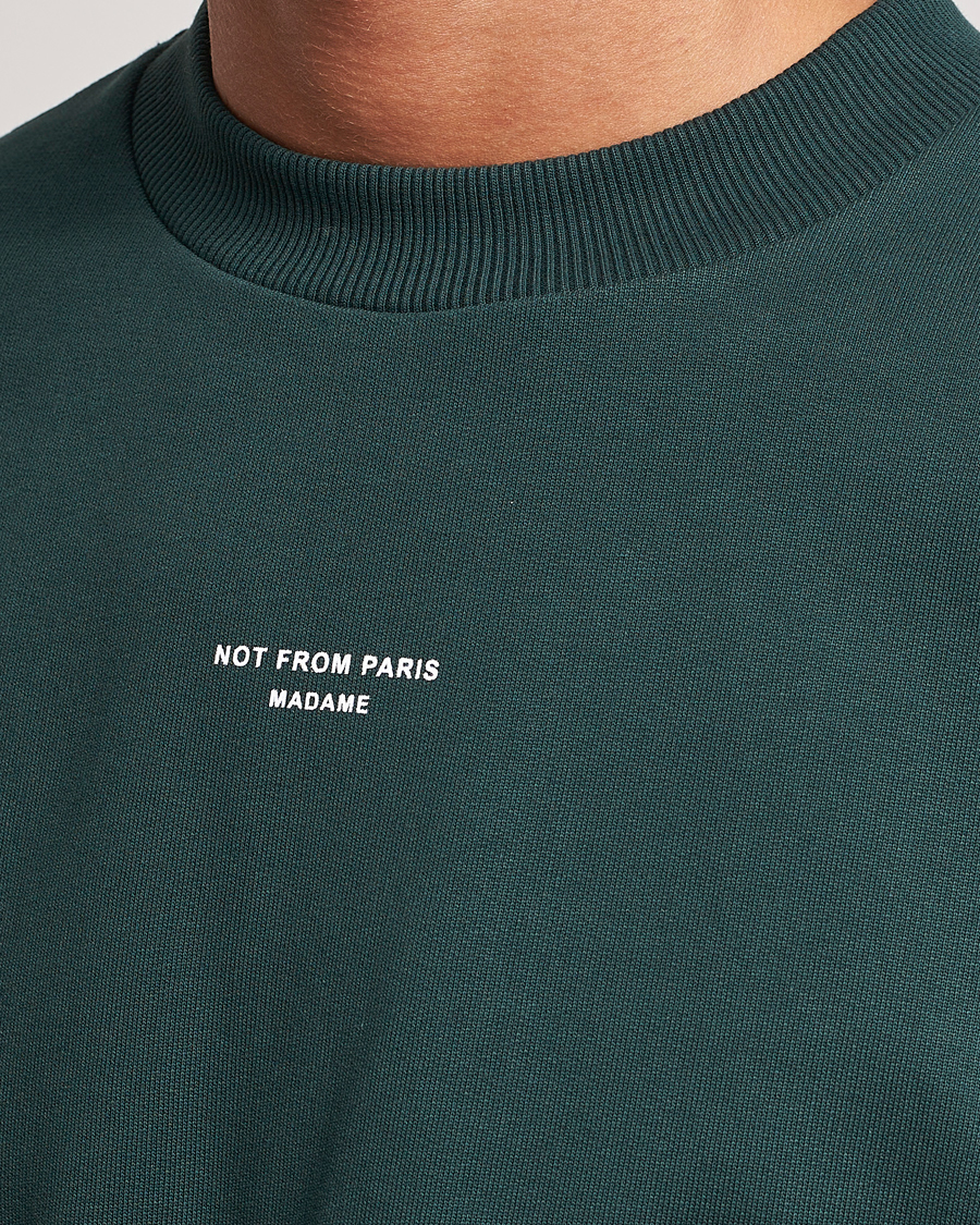 Herre | Trøjer | Drôle de Monsieur | Classic NFPM Sweatshirt Dark Green