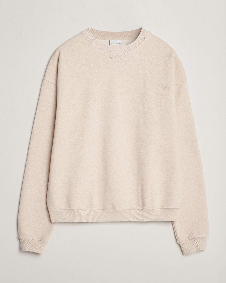 Herre | Trøjer | Drôle de Monsieur | Signature Sweatshirt Beige