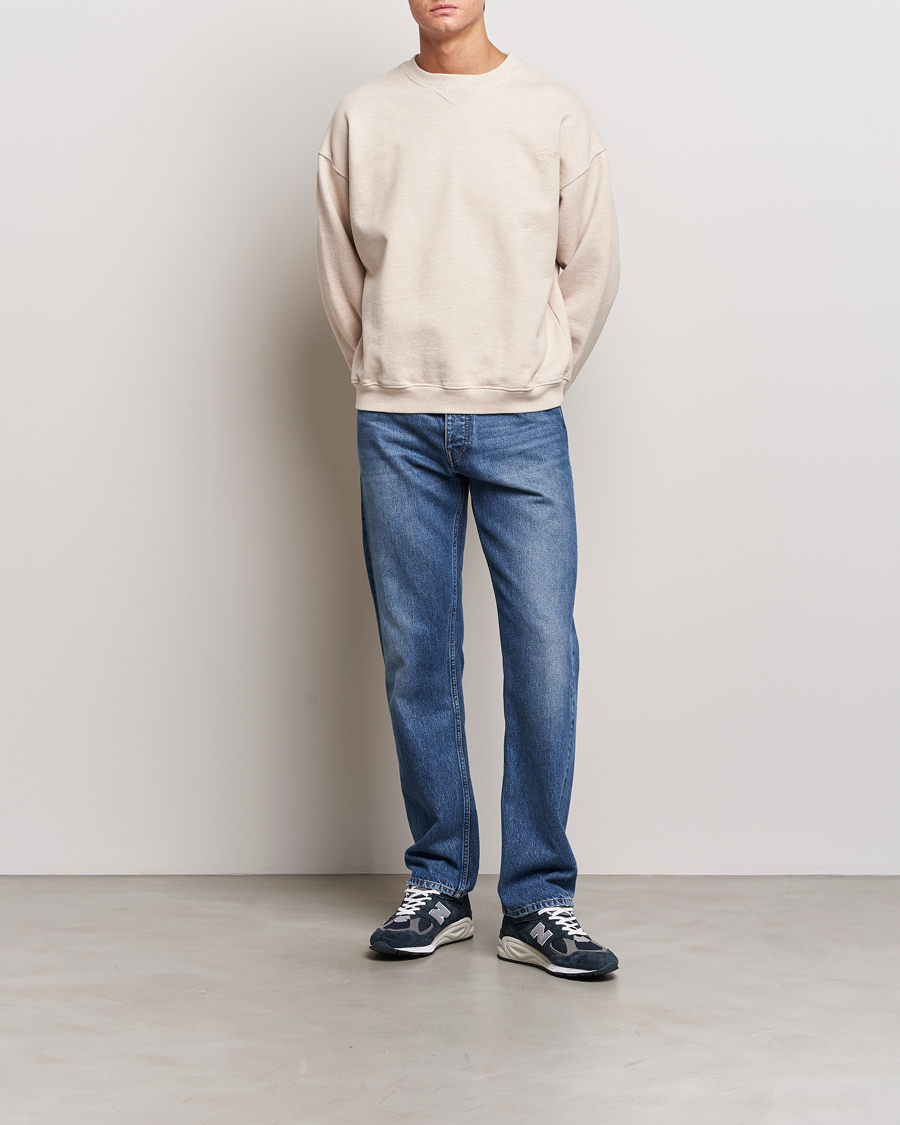 Herre | Trøjer | Drôle de Monsieur | Signature Sweatshirt Beige