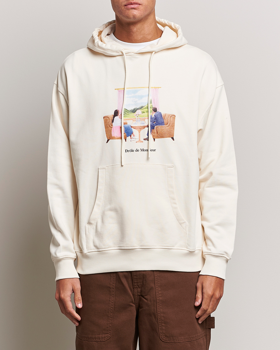 Herre | Trøjer | Drôle de Monsieur | Voyage Hoodie Cream