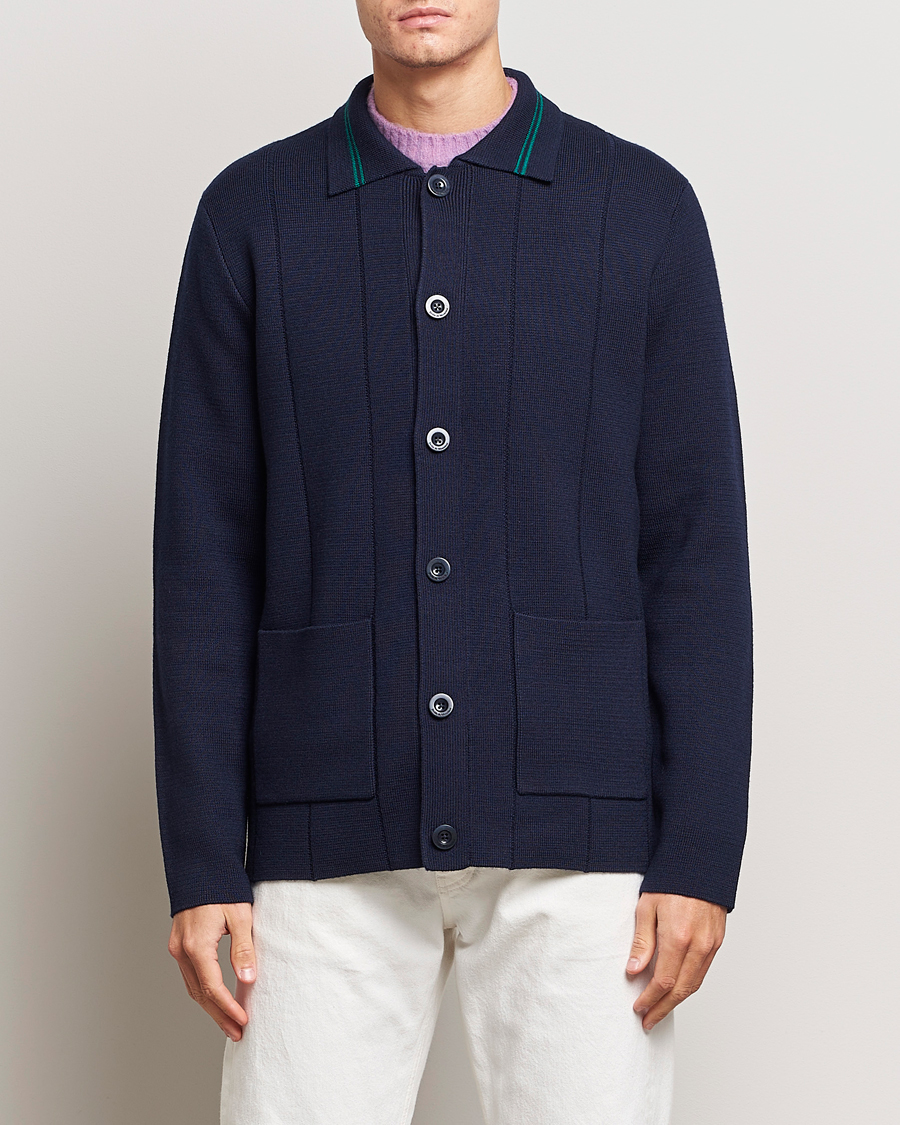 Herre | Trøjer | Drôle de Monsieur | Cardigan Jacket Navy