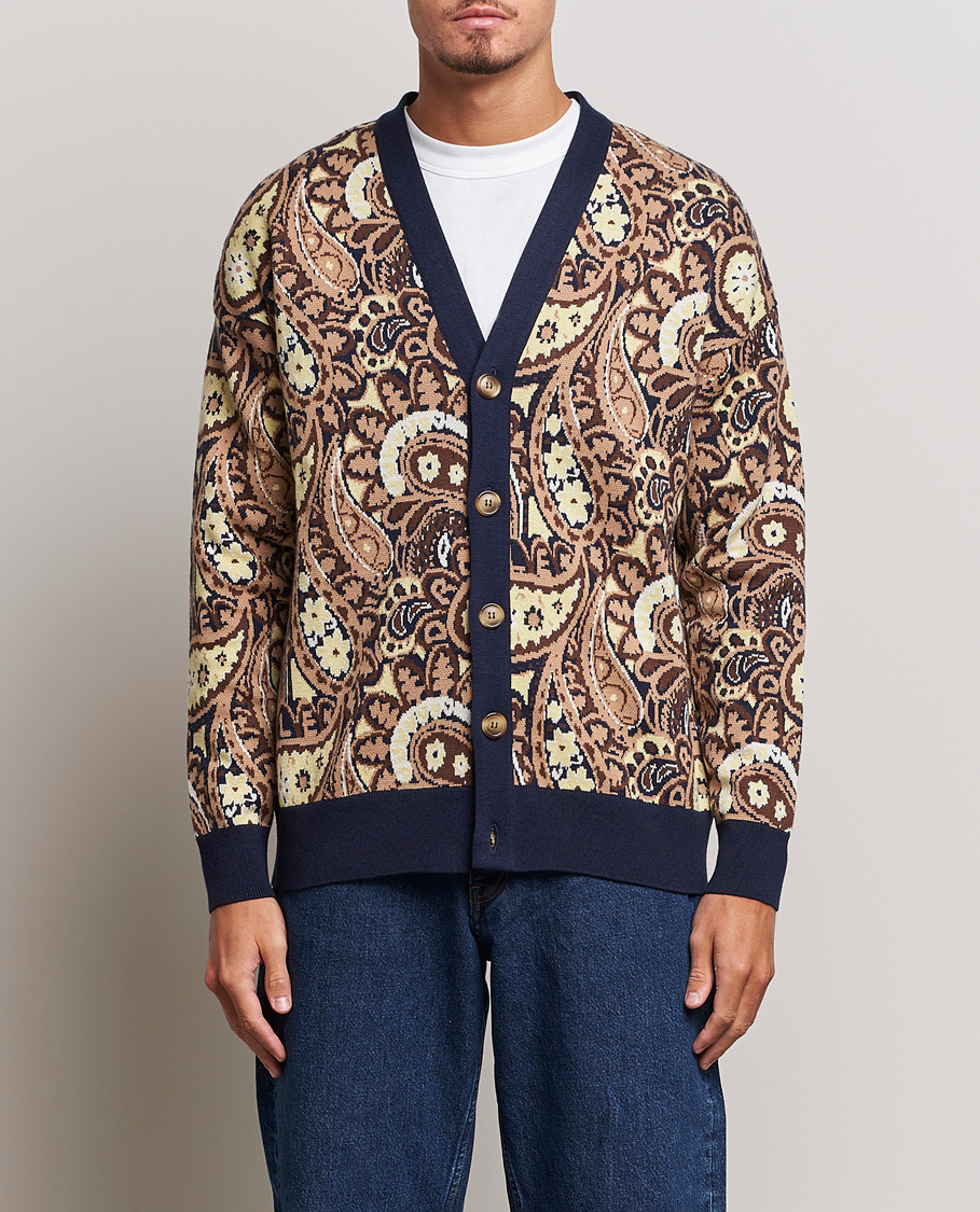 Herre | Trøjer | Drôle de Monsieur | Le Cardigan Paisley Navy