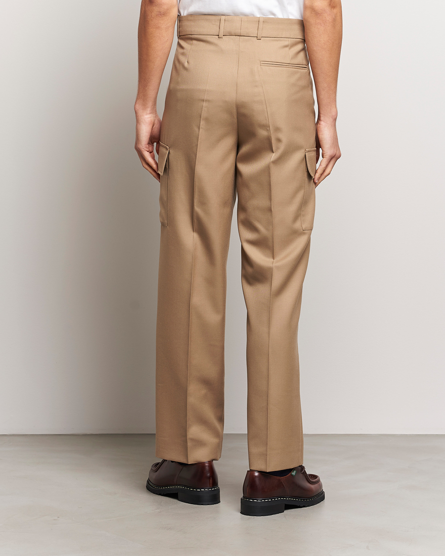 Herre | Bukser | Drôle de Monsieur | Flannel Cargo Pants Beige
