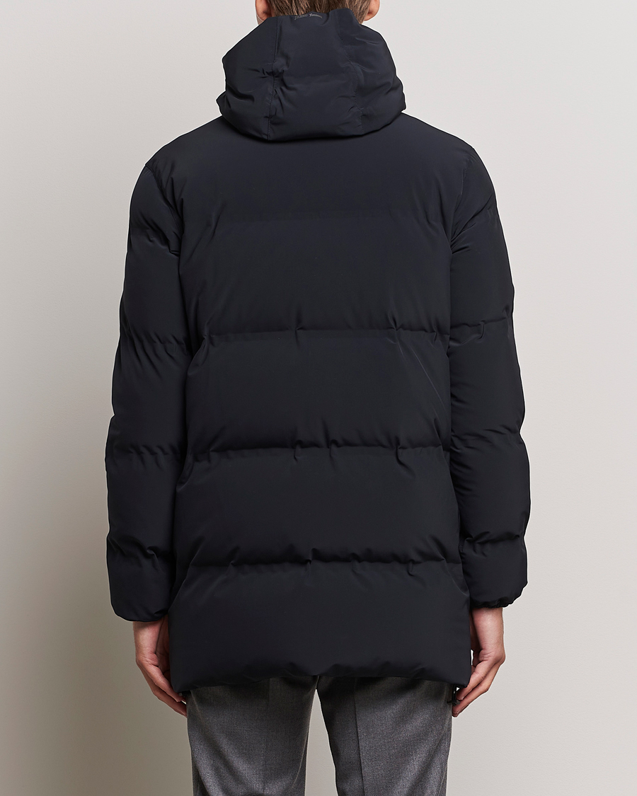 Herre | Jakker | Herno | Laminar Stretch Nylon Down Coat Navy