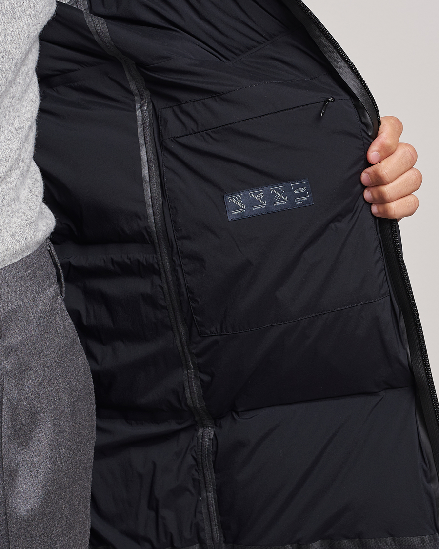Herre | Jakker | Herno | Laminar Stretch Nylon Down Coat Navy