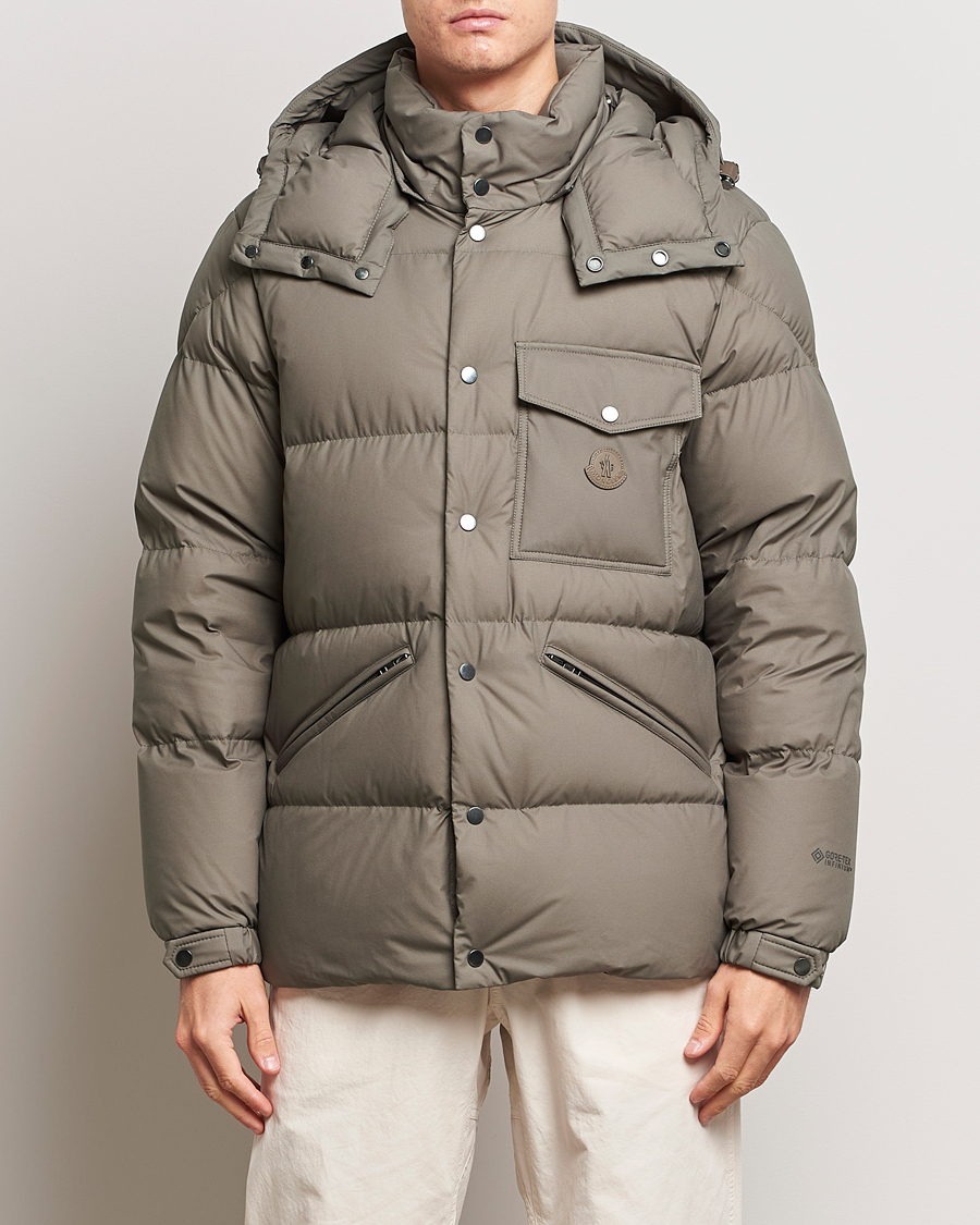 Herre | Jakker | Moncler | Loiret Down Parka Taupe
