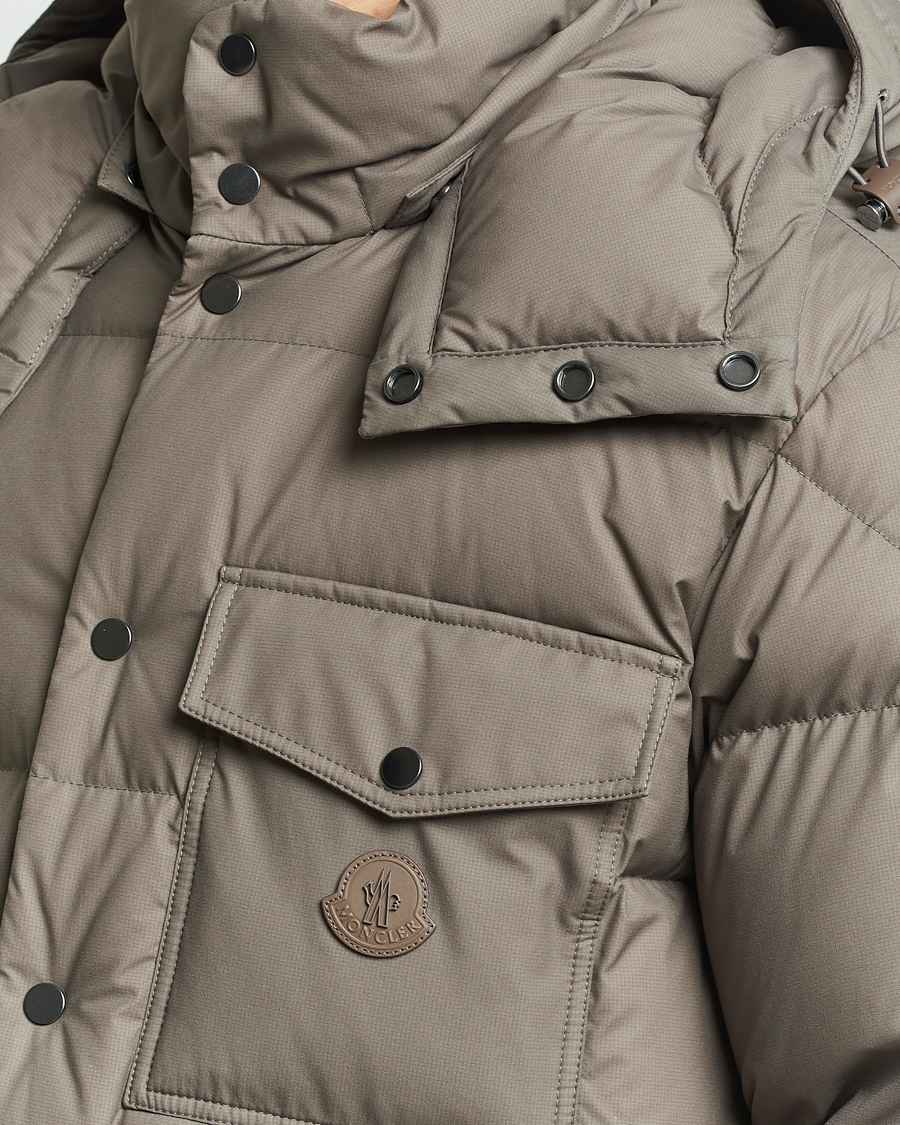 Herre | Jakker | Moncler | Loiret Down Parka Taupe