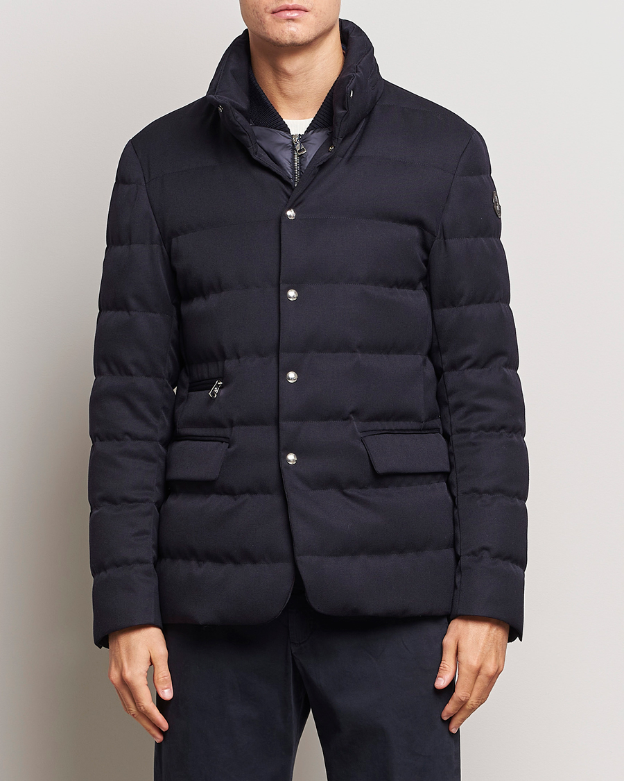 Herre | Jakker | Moncler | Bess Down Blazer Navy