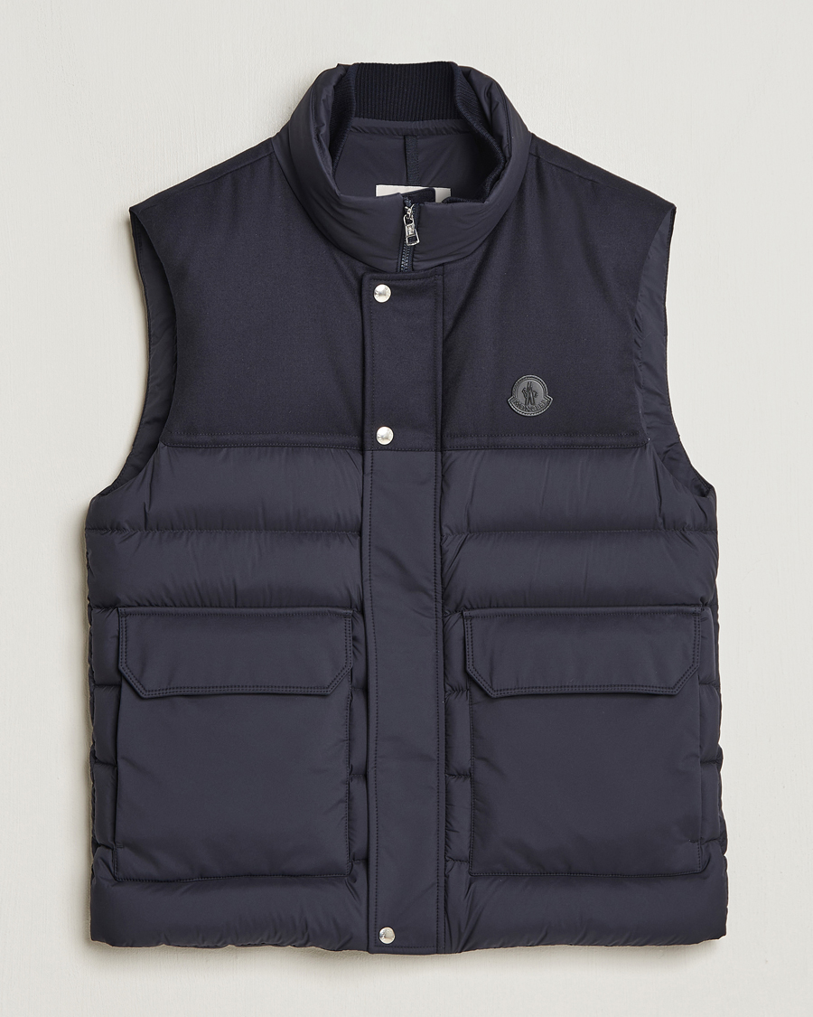 Herre | Jakker | Moncler | Rance Down Vest Navy