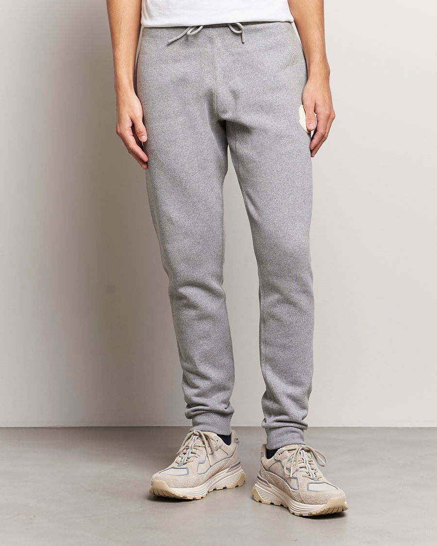 Herre | Sweatpants | Moncler | Patch Logo Sweatpants Light Grey
